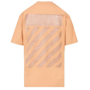 Off-White Diag Regular Fit Brun T-shirt