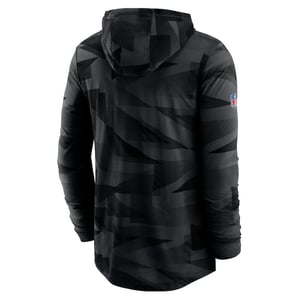 Nike Dri-Fit  NFL Las Vegas Raiders Black Pullover Mens Sideline Hoodie NKD8 00A