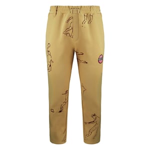 Puma x KidSuper Studios Stretch Midja Tailored Honey Träningsbyxor för herrar 598437 12