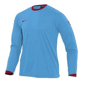 Nike Logo Herr Blå Fotbollströja