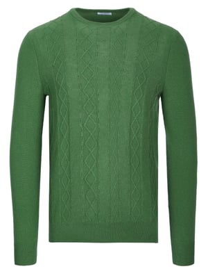 Malo Optimum kasjmier trui groen