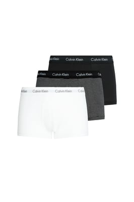 Calvin Klein Mens Cotton 3 Pack Trunks