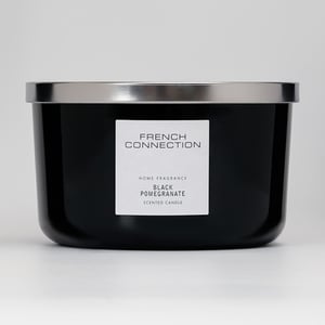 French Connection Black Collection Black Pomegranate Candle 426g