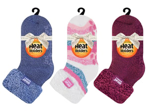 Kvinnliga fluffiga tofflor sängstrumpor med grepp | värmehållare | 3 par multipack | damer varma fleece fodrade halkfria strumpor | vintergåvor till henne - Förpackning 1
