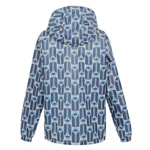 Regatta Womens/Ladies Orla Kiely Tall Flowers Packaway Summer Jacket (Navy)