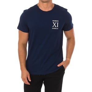 Heren T-shirt met korte mouwen en ronde hals BKK1MTS05