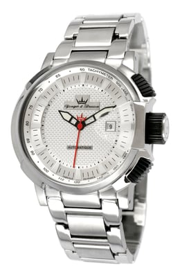 Yonger Silver Stainless Steel Watch