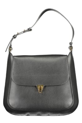 Coccinelle Dames Zwarte Leren Handtas