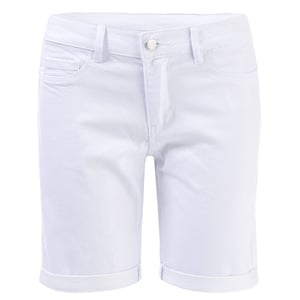 Vero Moda Hot Seven lange dameshort, wit