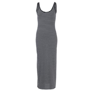 Vero Moda Anna-maxi-jurk voor dames in zwart en wit
