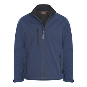 Cappuccino Italia Outdoor Jacka Softshell Zip Jacka Marinblå