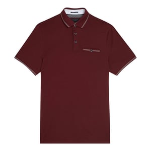 Ted Baker Tortila Herr Maroon Polo Shirt