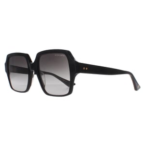 Dita Square Womens Black Dark Grey to Clear Gradient Luzpa