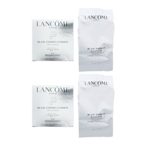 Lancome Blanc Expert Cushion Light Coverage Foundation 14g Refill SPF36 O-01 x 2