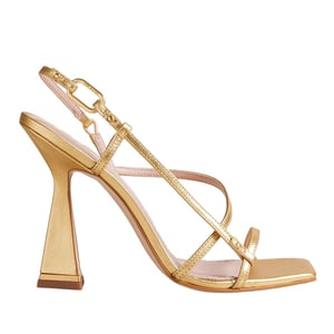 Ted Baker Cayena Womens Gold Heeled Sandals