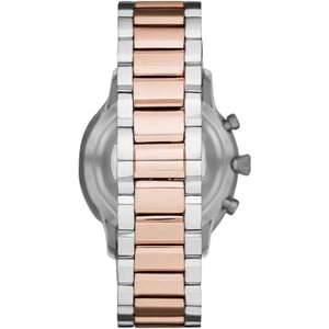 Emporio Armani AR11209 Giovanni Chronograaf Witte Wijzerplaat Herenhorloge