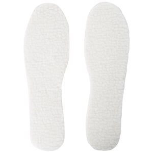 Trespass Bearfeet Sherpa Lined Insoles (White)