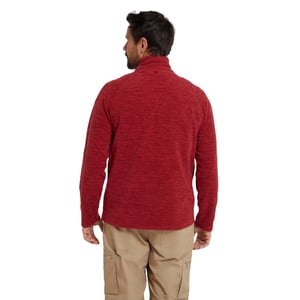 Mountain Warehouse Mens Snowdon II Fleece Top (Mörkröd)