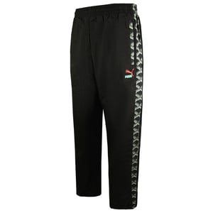 Puma Alife AOP All Over Print Track Broek Zwart Nylon Heren Broek 568729 01