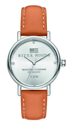 River Woods Arkansas dameshorloge Bruin RW340038