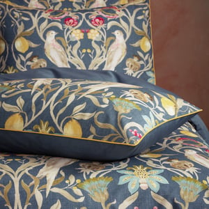 EW by Edinburgh Weavers Liberty Floral Birds Luxury Cotton Pillowcase Pair