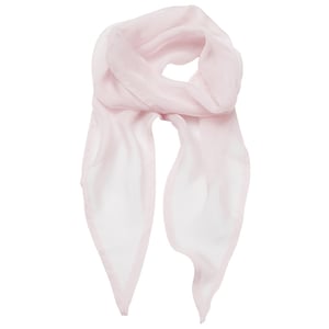 Premier Uniseks sjaal van chiffon in kleuren voor volwassenen (Roze)