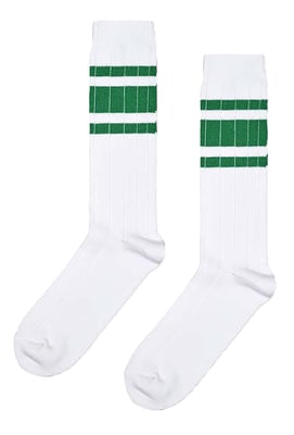 1 Pack Novelty Chunky Socks | Happy Socks | Funny Ribbed Socks - Green