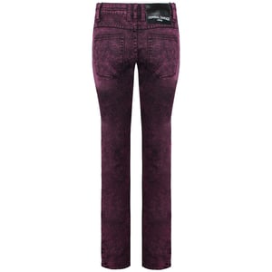 Criminal Damage Skinny Fit Womens Acid Wash Jeans
