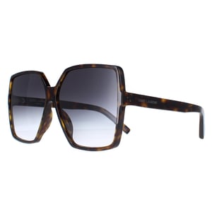 Saint Laurent Square Dames Havana Blauw Gradiënt SL 232-BETTY