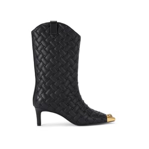 Kurt Geiger London Leather Regent Crystal Boots