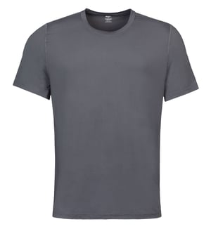 Mens Thermal T Shirt for Winter | Heat Holders | Breathable Thermal Short Sleeve T Shirt - Grey