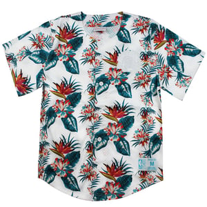 Mitchell & Ness Raptors Floral Print Men Shirt