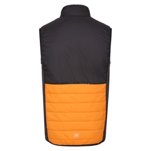 Regatta Heren Halton VII Gewatteerd Gilet (Oranje peper/Zwart)