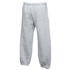 Fruit Of The Loom Kinder Unisex Premium 70/30 Joggingsbroek / Joggingbroek (Heather Grijs)