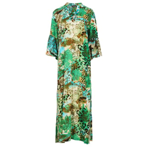 Animal Print kaftan stijl maxi jurk