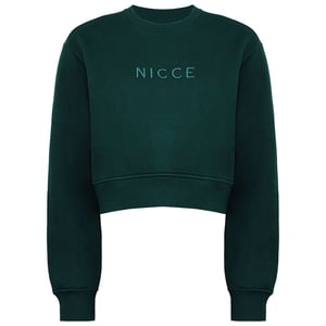 Nicce Era Heren Donkergroen Cropped Sweater