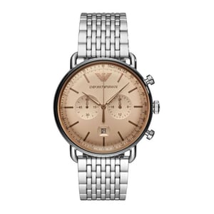 Emporio Armani AR11239 Chronograaf Roestvrij Staal Herenhorloge