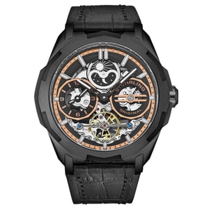 Dual Time Automatic Navigator 46mm Skeleton