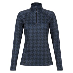 Dare 2B Dames/Dames Divulge Dogtooth Core Stretch Midlayer (Zwart)