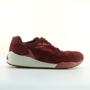 Puma Trinomic XS 850 Burgundy Synthetic Heren Lace Up Trainers 357032 04
