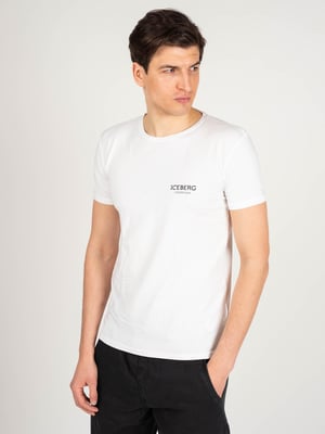 Iceberg T-shirt C-ringad herr Vit