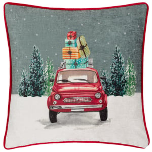 Evans Lichfield Car Scene Printed Cushion Cover