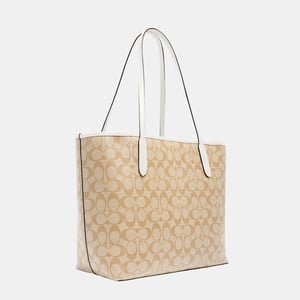 Signatur PVC Stad Tote Väska