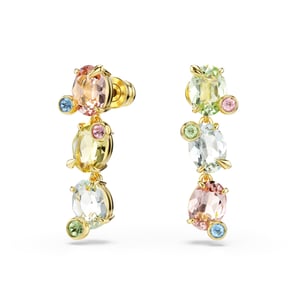Swarovski 'Gema' Dames Goudkleurige Metaal Dangle Oorbellen - Goud 5714815