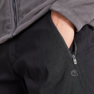 Craghoppers Heren Expert Kiwi Pro Stretch Broek (Zwart)