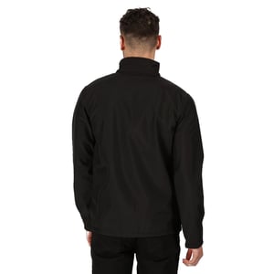 Regatta Professional Mens Ablaze Three Layer Soft Shell Jacket (Black/Black)