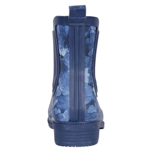 Mountain Warehouse Dam/Ladies Floral Rubber Wellington-stövlar (mörkblå)