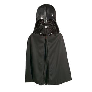 Star Wars Kinderen/Kinderen Darth Vader Masker & Cape Set (Zwart)