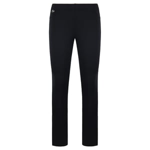 Lacoste Stretch Sport Womens Black Track Pants