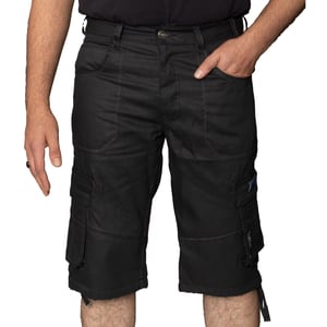 Enzo Heren Cargo Combat Denim Short